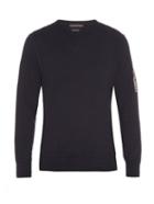Alexander Mcqueen Appliqu-sleeve Crew-neck Cotton Sweatshirt