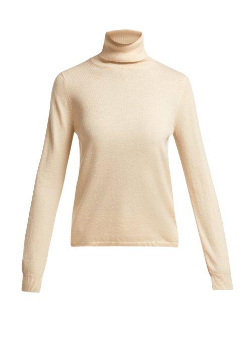 Matchesfashion.com Max Mara Studio - Ebert Sweater - Womens - Cream