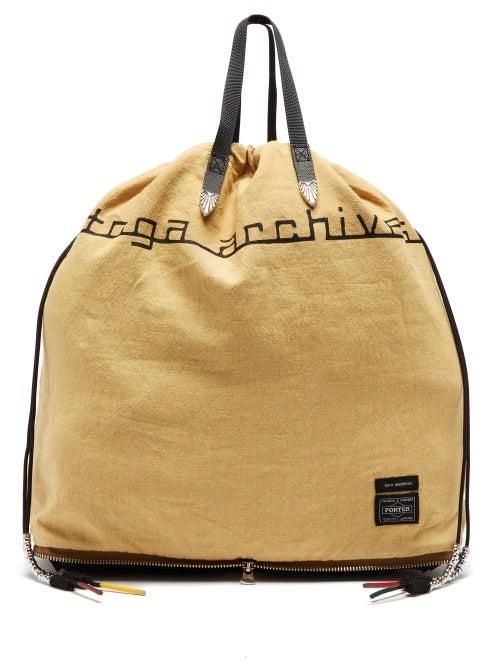 Matchesfashion.com Toga - X Porter Pack-away Tote Bag - Womens - Beige Multi