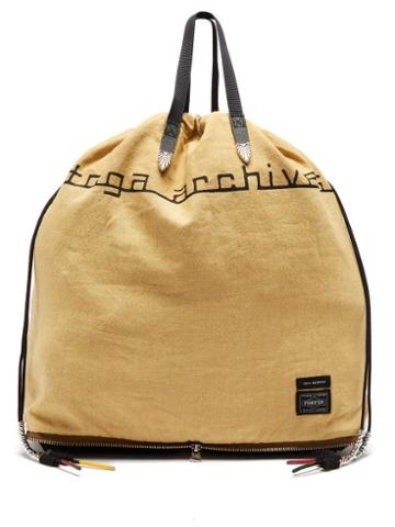 Matchesfashion.com Toga - X Porter Pack-away Tote Bag - Womens - Beige Multi