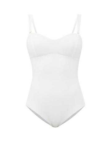 Cossie + Co - The Laura Bandeau Swimsuit - Womens - White