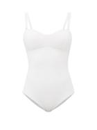 Cossie + Co - The Laura Bandeau Swimsuit - Womens - White