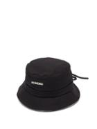 Matchesfashion.com Jacquemus - Bob Gadjo Logo-plaque Cotton-canvas Bucket Hat - Womens - Black