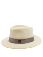 Matchesfashion.com Maison Michel - Andr Felt Trilby Hat - Womens - Beige