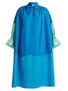 Vika Gazinskaya Colour-block Cotton Dress
