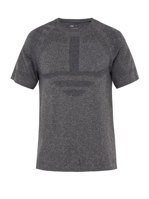 Matchesfashion.com Lndr - Iron Technical Performance T Shirt - Mens - Grey