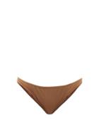 Ladies Beachwear Totme - Low-rise Jersey Bikini Briefs - Womens - Light Brown