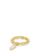 Matchesfashion.com Patcharavipa - Single Diamond & 18kt Gold Ring - Womens - Gold