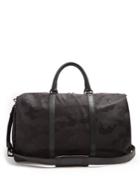 Valentino Camouflage-jacquard Leather-trimmed Holdall