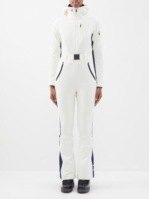 Perfect Moment - Gt Softshell Ski Suit - Womens - White