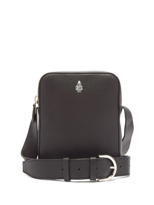 Matchesfashion.com Mark Cross - Baker Grained Leather Cross Body Bag - Mens - Black