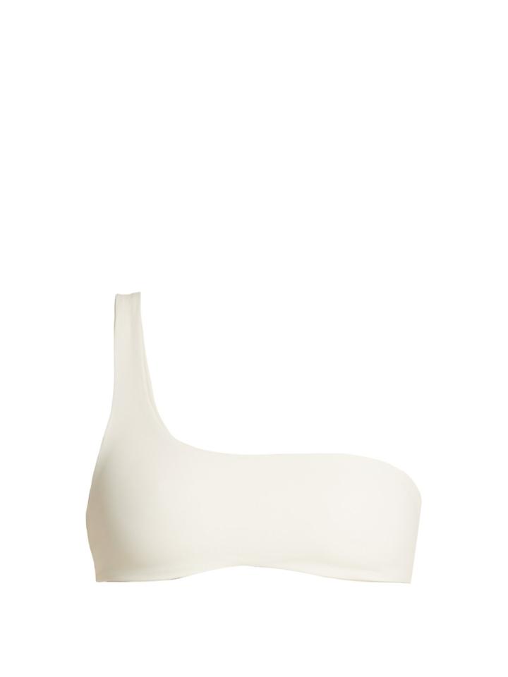 Solid & Striped The Isabeli One-shoulder Bikini Top