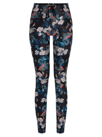 The Upside Enter The Dragon-print Performance Leggings