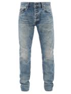 Matchesfashion.com John Elliott - The Cast 2 Slim-leg Jeans - Mens - Light Blue
