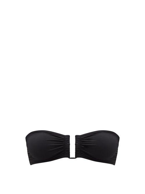 Ladies Beachwear Eres - Show Bandeau Bikini Top - Womens - Black