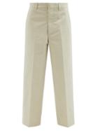 Raey - Straight-leg Cotton Tailored Trouser - Womens - Beige