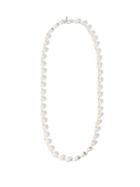 Matchesfashion.com Sophie Buhai - Teardrop Freshwater-pearl & Silk Necklace - Womens - Pearl