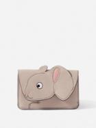 Anya Hindmarch - Rabbit Grained-leather Cardholder - Womens - Light Grey