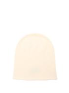 Ladies Accessories Johnstons Of Elgin - Rolled-brim Cashmere Beanie Hat - Womens - White