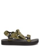 Matchesfashion.com Arizona Love - Trekky Choux Bow-strap Leather Sandals - Womens - Khaki