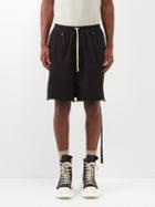 Rick Owens Drkshdw - Cotton-jersey Shorts - Mens - Black