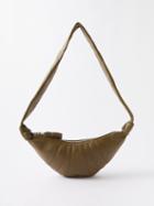 Lemaire - Croissant Small Leather Cross-body Bag - Womens - Brown