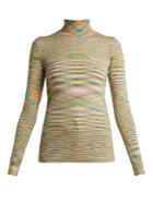 Missoni Roll-neck Space-dye Wool Sweater