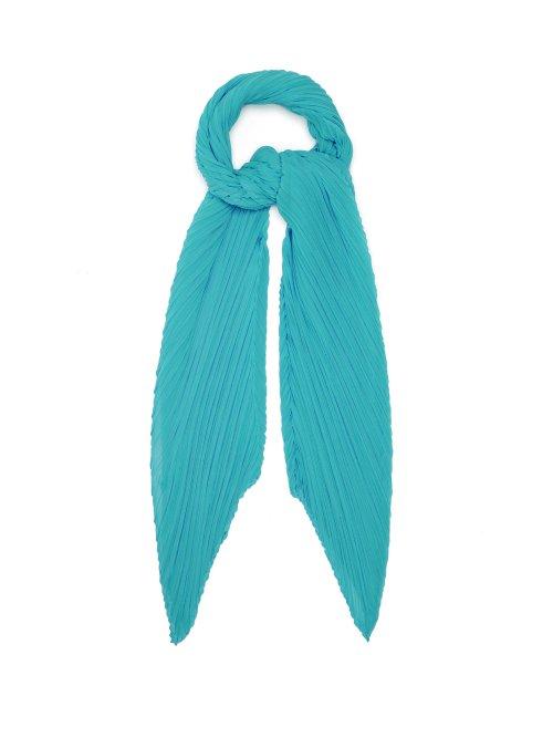 Matchesfashion.com Pleats Please Issey Miyake - Madame T Scarf - Womens - Green