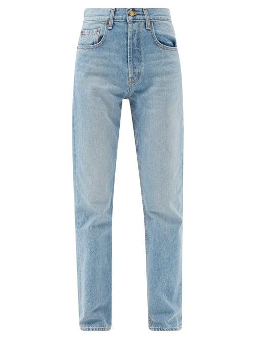 B Sides - Marcel Straight-leg Jeans - Womens - Blue