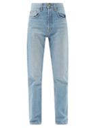 B Sides - Marcel Straight-leg Jeans - Womens - Blue