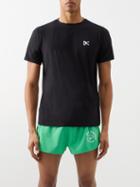 District Vision - Rupa Technical-jersey T-shirt - Mens - Black
