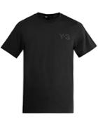 Y-3 Logo-print Cotton-jersey T-shirt