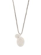 Matchesfashion.com Miansai - Dove Rhodium-plated Sterling-silver Necklace - Mens - Silver