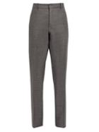 Matchesfashion.com Berluti - Wool Blend Tailored Trousers - Mens - Grey