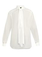 Matchesfashion.com Needles - Ascot Collar Shirt - Mens - White