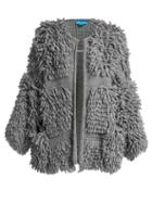 Matchesfashion.com M.i.h Jeans - Jesper Loop Knit Cardigan - Womens - Grey