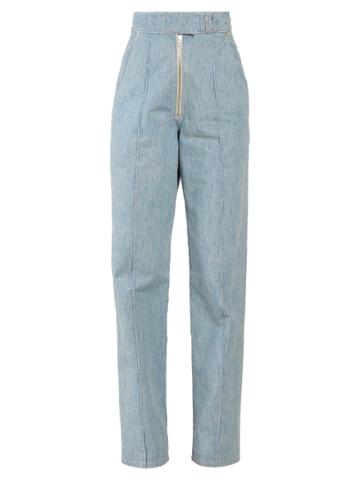 Isabel Marant Nuk High-rise Straight-leg Trousers