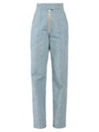 Isabel Marant Nuk High-rise Straight-leg Trousers