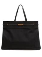 Matchesfashion.com Saint Laurent - Manhattan Large Canvas Tote Bag - Womens - Black