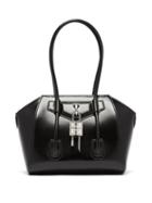 Matchesfashion.com Givenchy - Antigona Lock Mini Leather Bag - Womens - Black