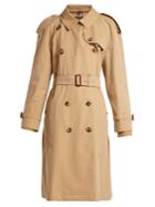 Burberry Westminster Double-breasted Gabardine Trench Coat