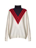 Barrie Halls Of Ivy Ski Roll-neck Knit Sweater
