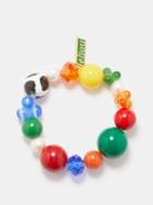 Liou - Miller Pearl, Bead & 14kt Gold-plated Bracelet - Mens - Multi