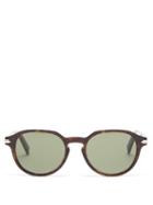 Matchesfashion.com Dior - Diorblacksuit Round Acetate Sunglasses - Mens - Tortoiseshell