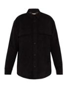 Matchesfashion.com Fear Of God - Patch Pocket Faux Suede Jacket - Mens - Black