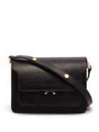 Matchesfashion.com Marni - Trunk Medium Saffiano Leather Bag - Womens - Black