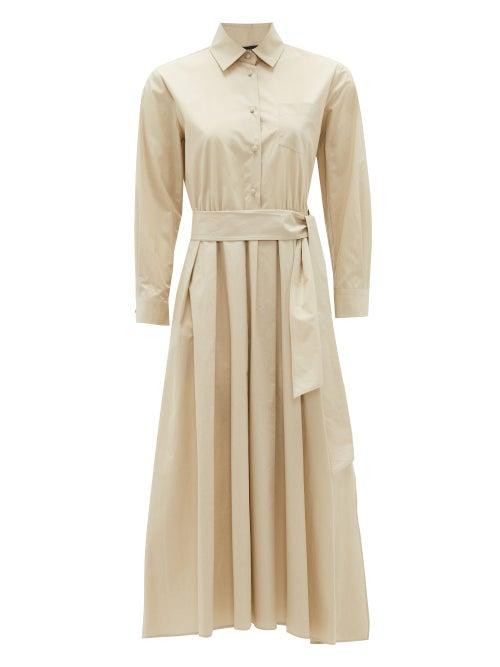 Matchesfashion.com Weekend Max Mara - Jums Shirt Dress - Womens - Beige