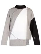 Matchesfashion.com A-cold-wall* - Knit Panel Wool Sweater - Mens - Beige Multi