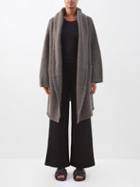 Lauren Manoogian - Capote Hooded Alpaca-blend Felt Coat - Womens - Light Khaki