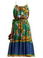 Rhode Resort Lea Pineapple-print Cotton Dress